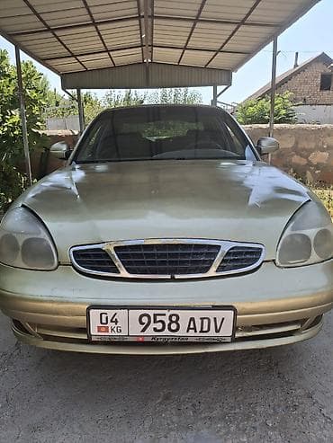 Унаа: Daewoo Nubira: 2000 г., 1.5 л, Кол менен иштөөчү, Бензин, Седан — 1