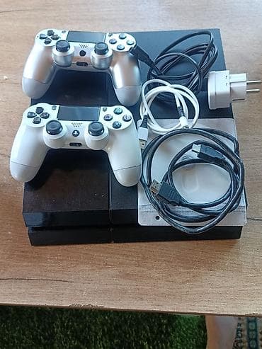 Игровая консоль Sony PlayStation 4 fat (PS4) 1TB прошитая с комплектом