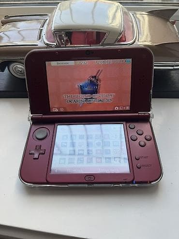 Nintendo New 3DS XL, цвет Metallic Red. Идеальное состояние, в чехле