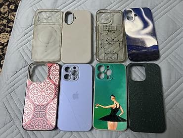 Набор чехлов для iPhone (разные модели и дизайны) Чехлы на айфон 13