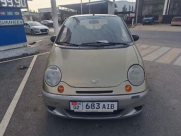 Унаа сатуу: Daewoo Matiz: 2011 г., 0.8 л, Кол менен иштөөчү, Бензин, Хетчбек — 1