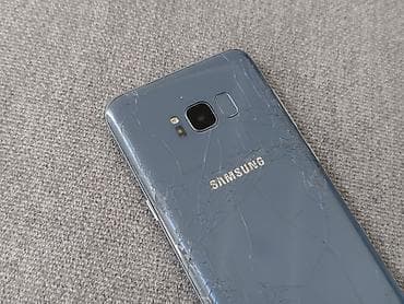 Samsung Galaxy S8 Plus, Б/у, 64 ГБ, цвет - Голубой