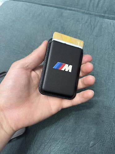 mi bent 6: Магнитный кожаный кардхолдер для смартфонов с MagSafe. - — 1