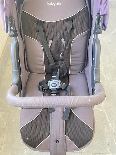 benebaby d100: Коляска, Другой бренд, цвет - Фиолетовый, Б/у — 4