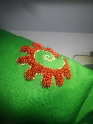 няня керек бишкек: Ковровый вышивка, Тамбурный Вышивка — 3