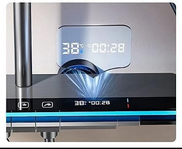 hi tech: Смарт-душевой комплект с верхней лейкой и электронным термостатом - — 2