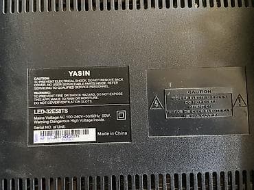 в связи с: Телевизор YASIN LED-32E2310 Без интернета - Диагональ 32" - Подсветка — 5