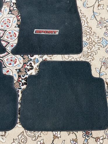 чехлы на субару форестер: Плоские Ворсовые Полики Для салона Subaru, цвет - Черный, Б/у, Самовывоз — 3