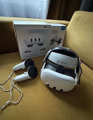 vr oculus: Виар шлем/гарнитура meta quest 3 (512 gb). В отличном состоянии, почти — 1