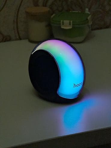 samsung a10s: Портативная Bluetooth-колонка Hoco с RGB‑подсветкой - Компактный — 3