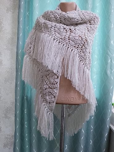 сумки яндекс: Шарф, Новый, Женские, цвет - Бежевый — 3