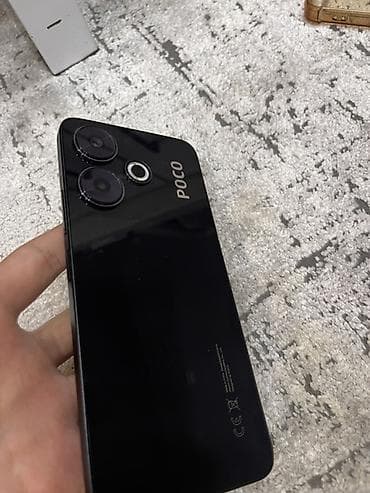 Poco M6, Б/у, 256 ГБ, цвет - Черный, 2 SIM