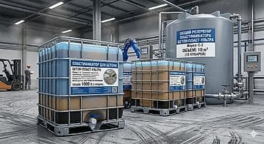 стабилизатор для света: Пластификатор для бетона, канистра 10 литров. Назначение: - Добавка к — 1