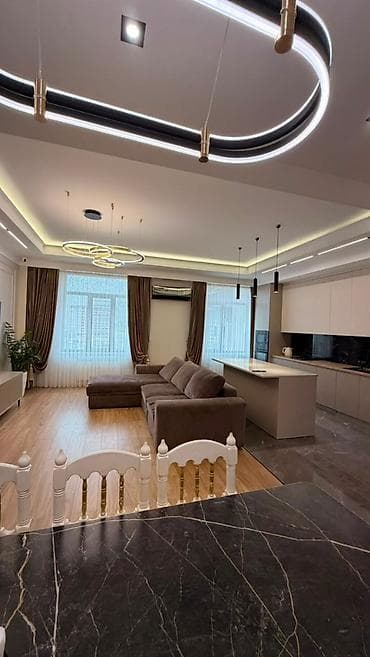 Батирлер: 4 бөлмө, 148 м², Асанбай мкр Элитка, 7 кабат, Евро оңдоо — 3