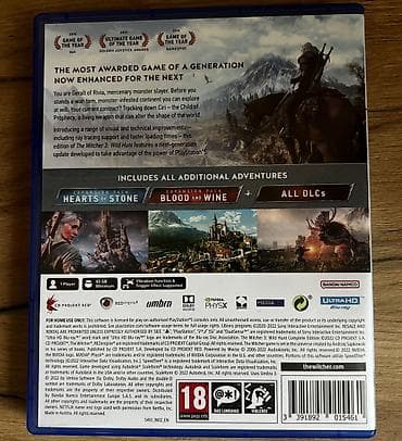 Техника жана электроника: Продаётся диск The Witcher 3: Wild Hunt (Ведьмак 3: Дикая Охота) со — 2