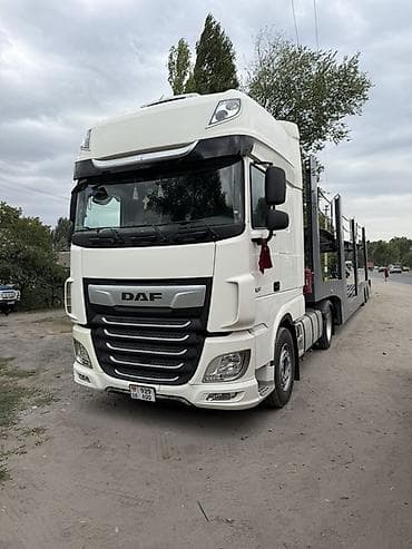 volvo fx480: Тягач, DAF, 2018 г., Сar carrier trailer — 1