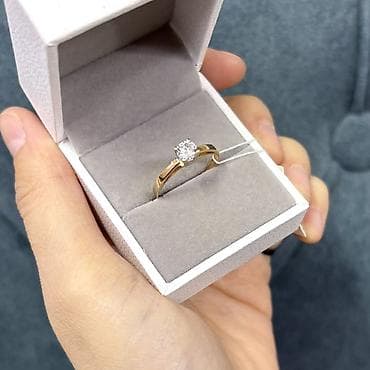 Жеке буюмдар: Шакек, Сүйүү шакеги, Үлгүсү 375, Аялдарга, Жаңы — 1