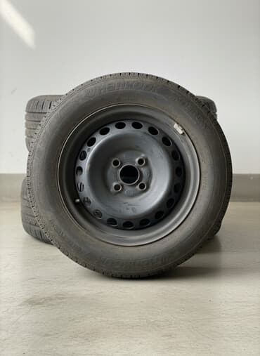 покупаем шины бу на переработку цена: Колеса в сборе 175 / 65 / R 14, Лето, Комплект, Легковые, Железные, отверстий - 4 — 1