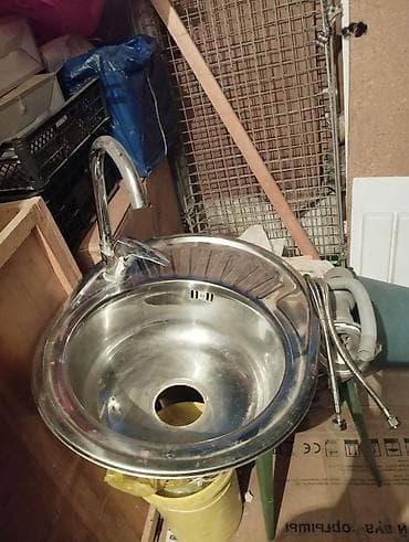 пасуда мойка требуется: Кухонная мойка из нержавеющей стали с круглой чашей и боковой — 3