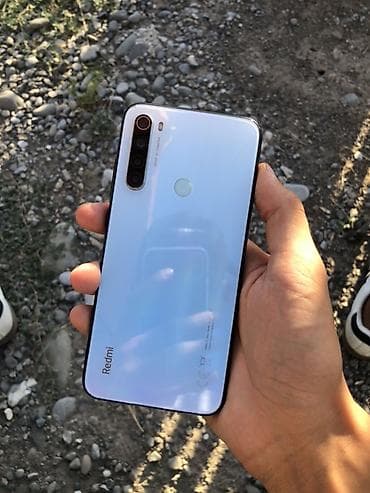xiaomi band 8: Redmi, Redmi Note 8, Б/у, 64 ГБ, цвет - Белый, 2 SIM — 1