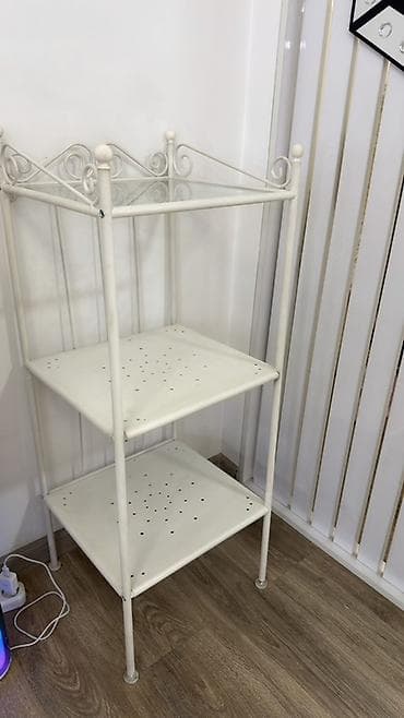 Үй жана бакча: Ванна үчүн секичелүү текче, Колдонулган, Темир, Өзү алып кетүү — 3