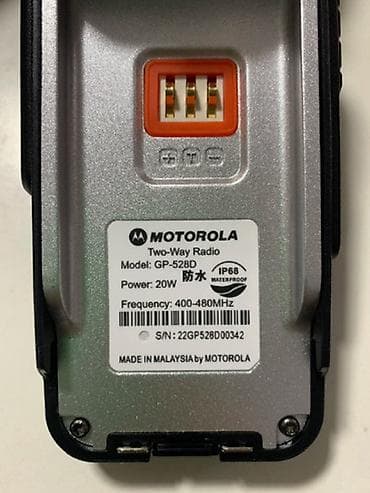 k90 pro: Рация Motorola GP-528D - Диапазон частот: 400–480 МГц (UHF) - — 3