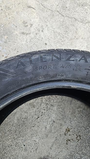 bmw e70: Шины 285 / 45 / R 21, Всесезонная, Б/у, Внедорожные (АТ/МТ), Япония, Bridgestone — 3