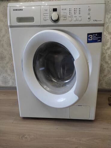 складная стиральная машинка: Стиральная машина Samsung, Б/у, Автомат, До 6 кг, Компактная — 7