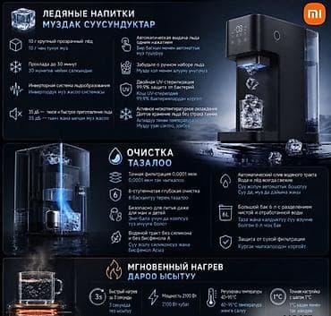 desktop: Диспенсер с очистителем воды и ледогенератором Xiaomi Mijia Desktop — 10