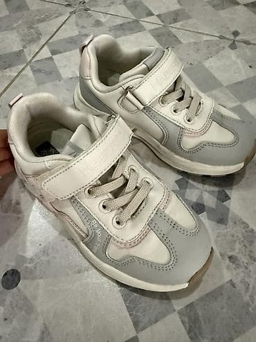 детская обувь зима: Детская обувь, 3 пары. 1) демисезонные ботинки HABERRO (бежевые): 27 — 3