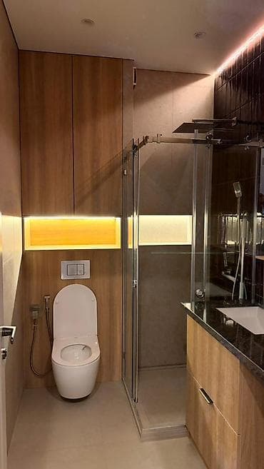 binar: 2 комнаты, 61 м², Элитка, 11 этаж, Дизайнерский ремонт — 8