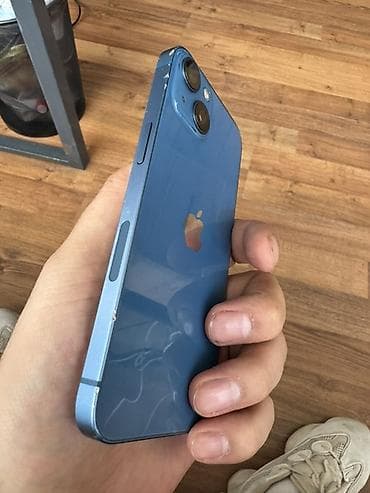 nokia e: IPhone 13, Б/у, 128 ГБ, Голубой, 82 % — 2