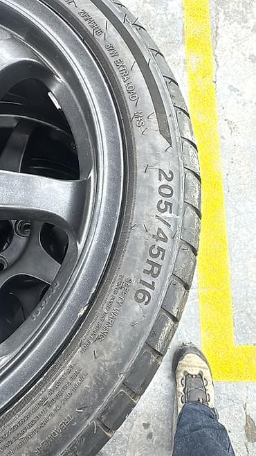 шыны диски: Куйма Дисктер R 16 Комплект, тешиктери - 4, Колдонулган — 4