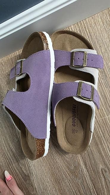 очки для компа: Босоножки, 42, Новый, цвет - Фиолетовый, Самовывоз — 1