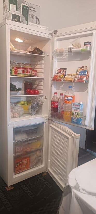 Холодильник Б/у, Двухкамерный, 55 * 170 * 55