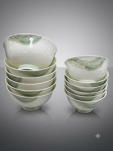 Столовый сервиз Aidema Fine Bone China – 32 предмета (на 6 персон) — 6