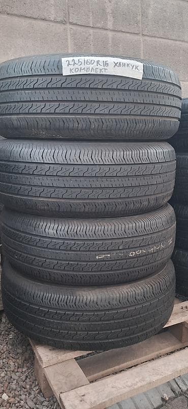 maxxis 980: Шины 225 / 60 / R 16, Лето, Б/у, Комплект, Легковые, Корея, Hankook — 1
