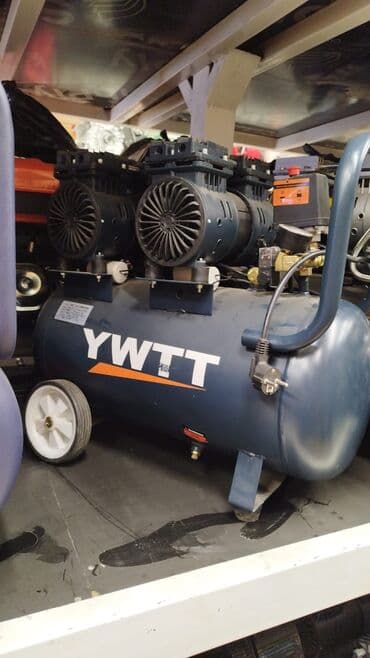 Инструменттер: Двух поршневой компрессор новый, бесшумный на 50 лит. Самовывоз или — 1