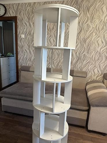 di store: Высокий круглый стеллаж‑карусель для хранения/выкладки товаров — 3