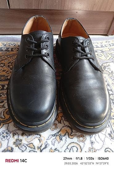 сумка буу: Эркектердин туфлиси, 40, Dr.Martens, Колдонулган, түсү - Кара, Өзү алып кетүү — 2