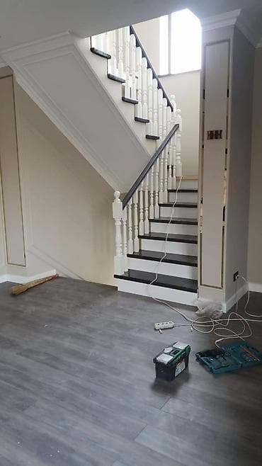 Оңдоп-түзөө жана курулуш: Темир тепкич Жеке менчик үй үчүн, Акысыз ченөө, Тепкичтин формасы: Көп марштуу — 7