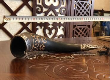 из серебра: Рог для вина
Отделка из серебра 
Параметры можно увидеть на фото — 1