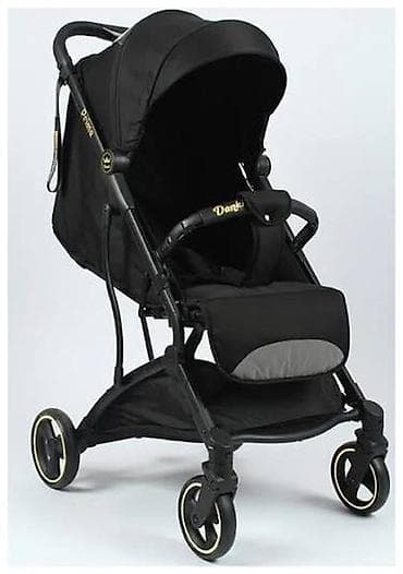 Коляска, Другой бренд, цвет - Черный, Б/у