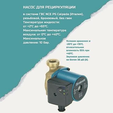Насос для рециркуляции ГВС Calpeda NCE PS (Италия), резьбовой — 1