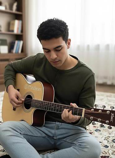 Акустическая гитара Weibo с вырезом (cutaway) Характеристики и