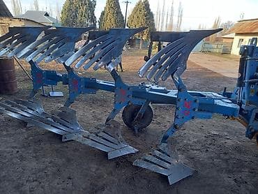2 gz: Отвальный плуг навесной, оборотный, 4-корпусный для трактора — 2