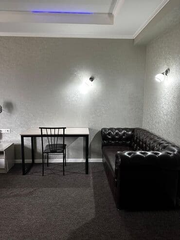 1 комнатная квартира посуточно: 20 м², С мебелью — 10