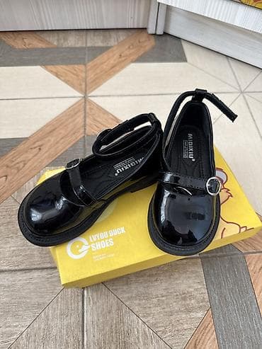 Детская обувь: Лаковые туфли Mary Jane для девочки - Бренд: Liyou Duck Shoes (на — 1