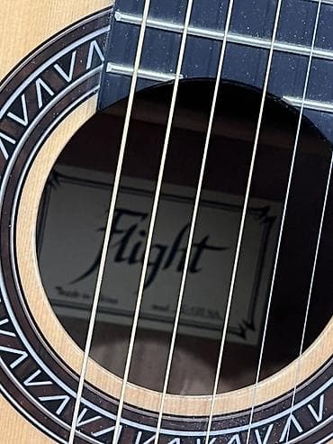 бас флейта: Классическая гитара Flight (модель на ярлыке: C-120 NA) - Тип — 4