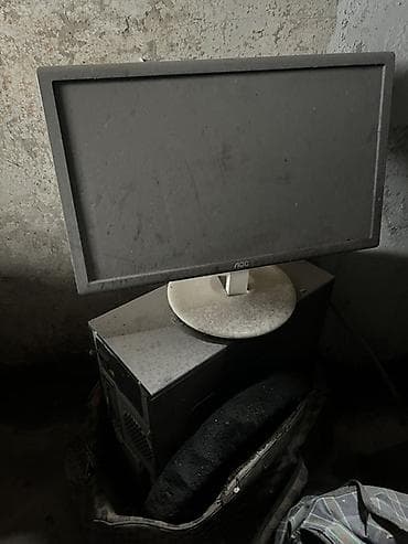 манитор для компютер: Монитор, AOC, Б/у, LCD, 21" - 22" — 4